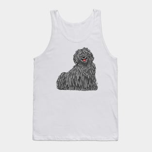 Dog - Puli - Gray Tank Top